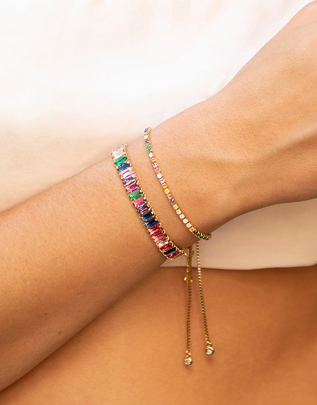Mestige - Aurelia Vibrant Bracelet - 18K Gold Plated