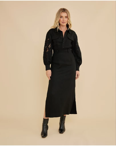 Amelius - Alice Linen Utility Dress