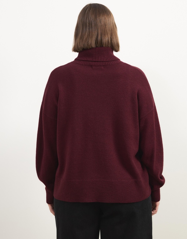 Atmos&Here Curvy - Winnie Wool Blend Knit Jumper