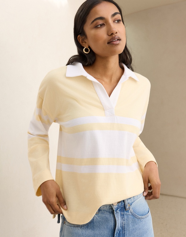 Ceres Life - Shelby Slouchy Rugby Top