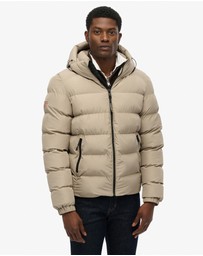 Superdry - Hooded Sports Puffer Jacket