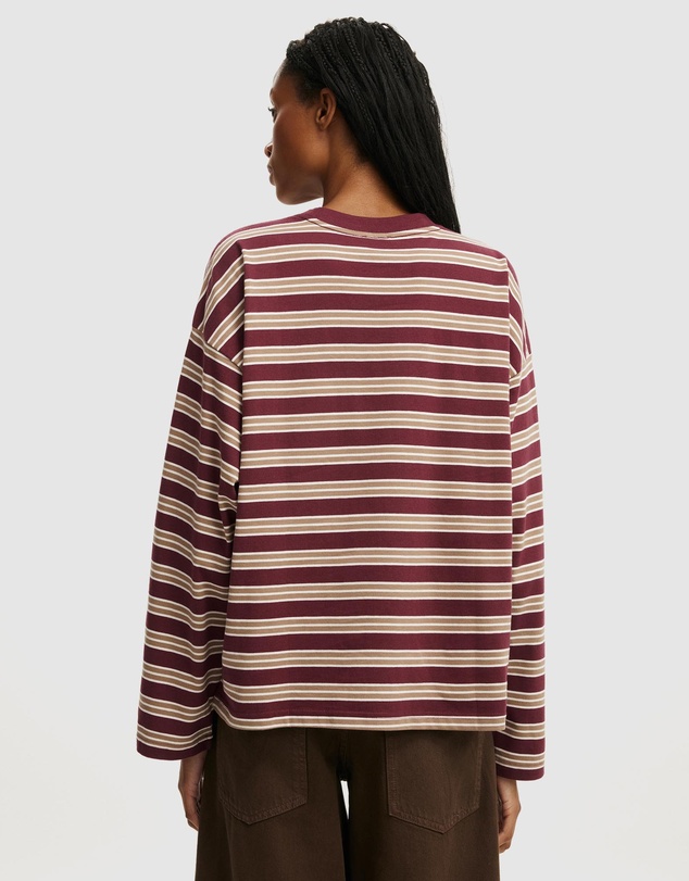 Cotton On - Boxy LS Top