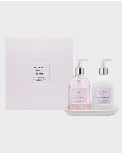 Peppermint Grove - Patchouli & Bergamot Hand Care Gift Set