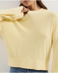 Atmos&Here - Organic Cotton Relaxed Crew Knit