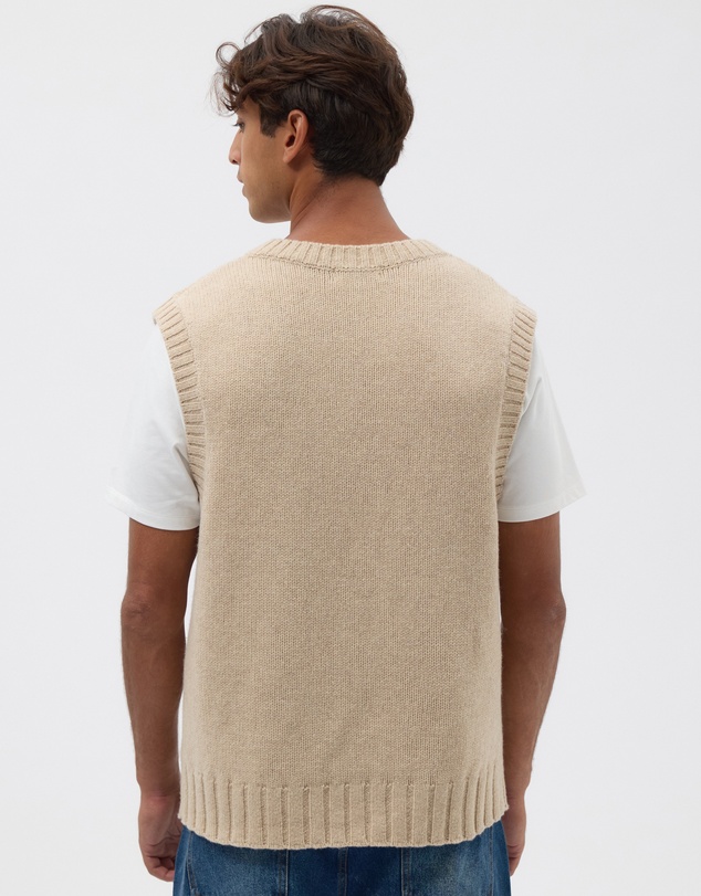 AERE - V-Neck Wool Vest