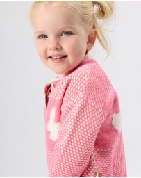 Goldie + Ace - Bunny Knit Cardigan - Babies-Kids