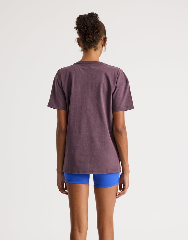 Upstate - Thrive Tee - Perfectly Plum Snow Wash
