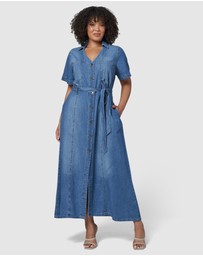 Indigo Tonic - Naomi Chambray Maxi Dress