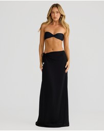 Vacay Swimwear - Vela Skirt Black