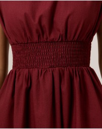 Tussah - Brooke Boat Neck Midi Dress