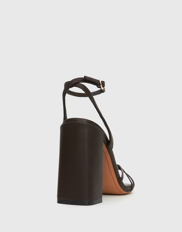 Betts - Solana Strappy High Block Heel Sandals