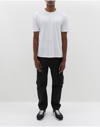 Bassike - slim fit t.shirt