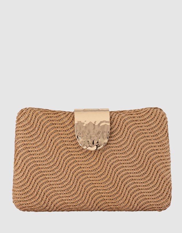 Olga Berg - Lindy Woven Clutch