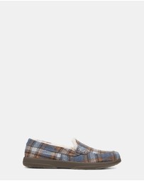 Vionic - Lynez Slipper - Blue Plaid