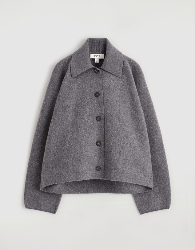 COS - Sculpted Merino Wool Short Jacket