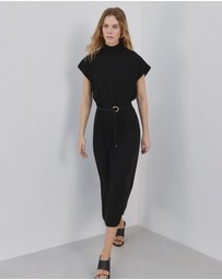 M.N.G - Lyocell Dress With Belt