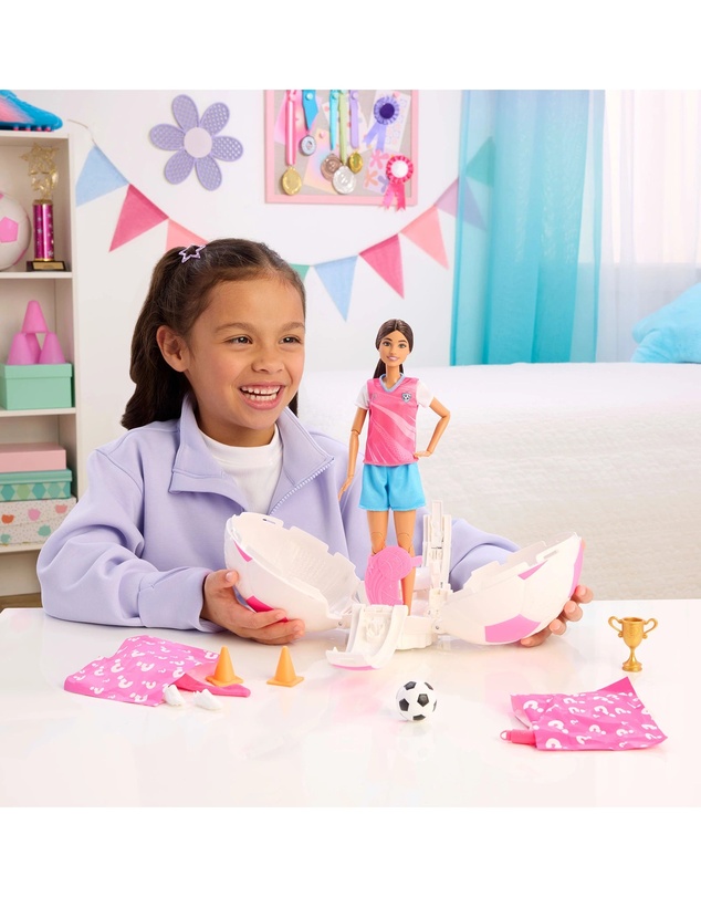 Barbie - New! Career Burst Ball - Soccer