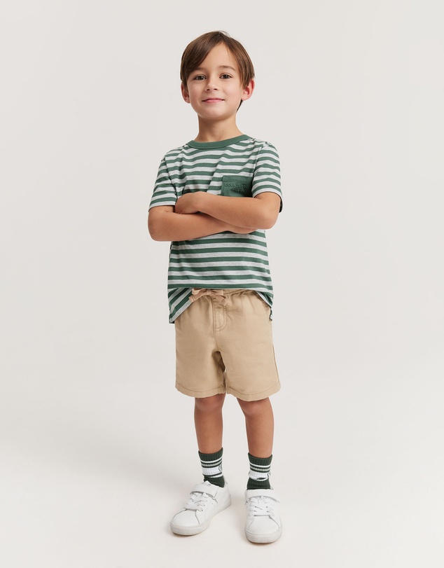 Country Road - Linen Organically Grown Cotton Short