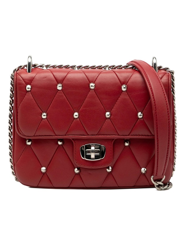 Pre-Loved by Azura Reborn - Pre-Loved Studded Matelasse Leather Crossbody