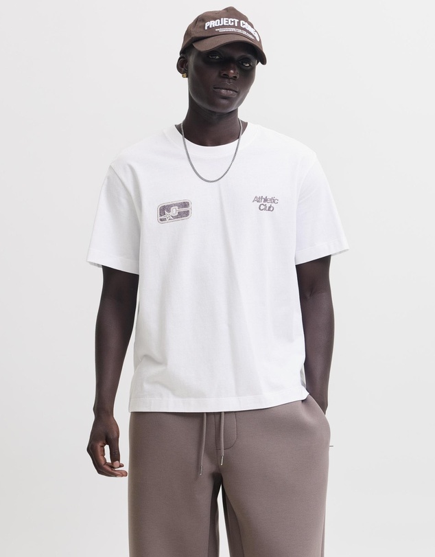 Jack & Jones - Jcolegacy Graphic Back SS Crew Neck Tee