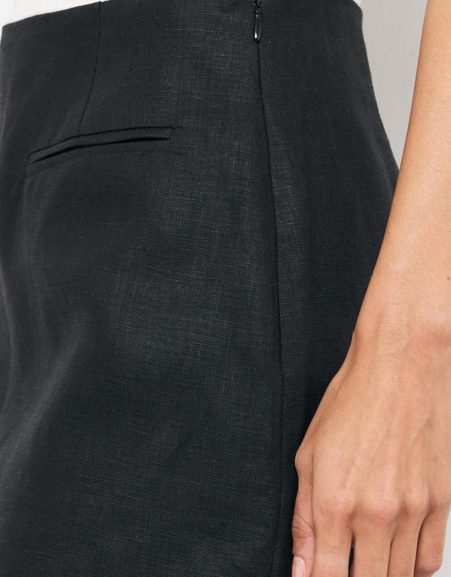 AERE - Frankie Linen Mini Skirt