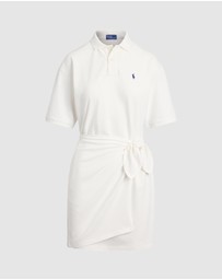 Polo Ralph Lauren - Pique Polo Wrap Mini Dress