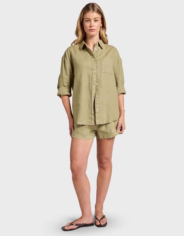 Academy Brand - Riviera Linen Short
