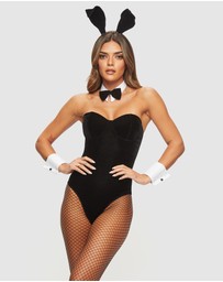 Ann Summers - Tuxedo Bunny Bodysuit Playwear Set