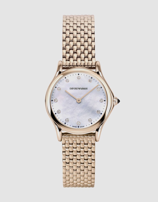 Emporio Armani - Gold-Tone Analogue Watch