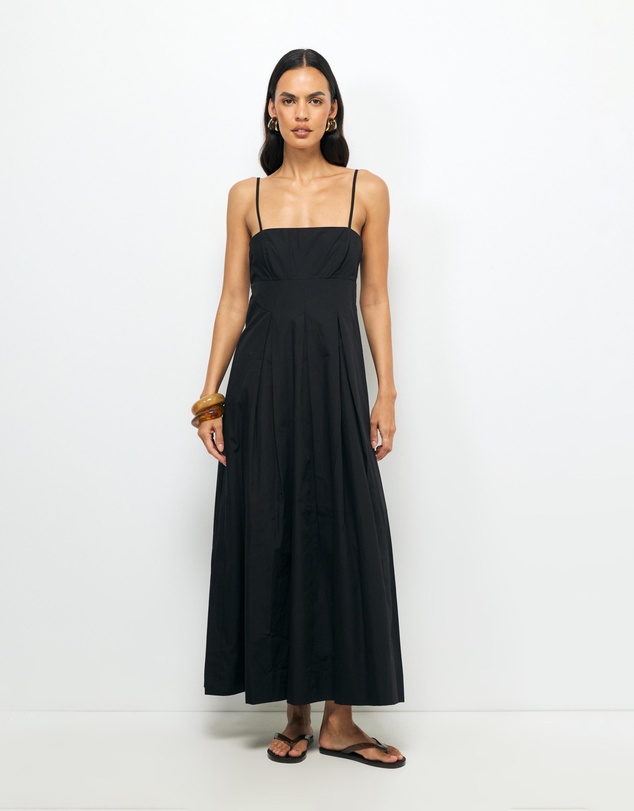 AERE - Vega Cotton Midi Dress