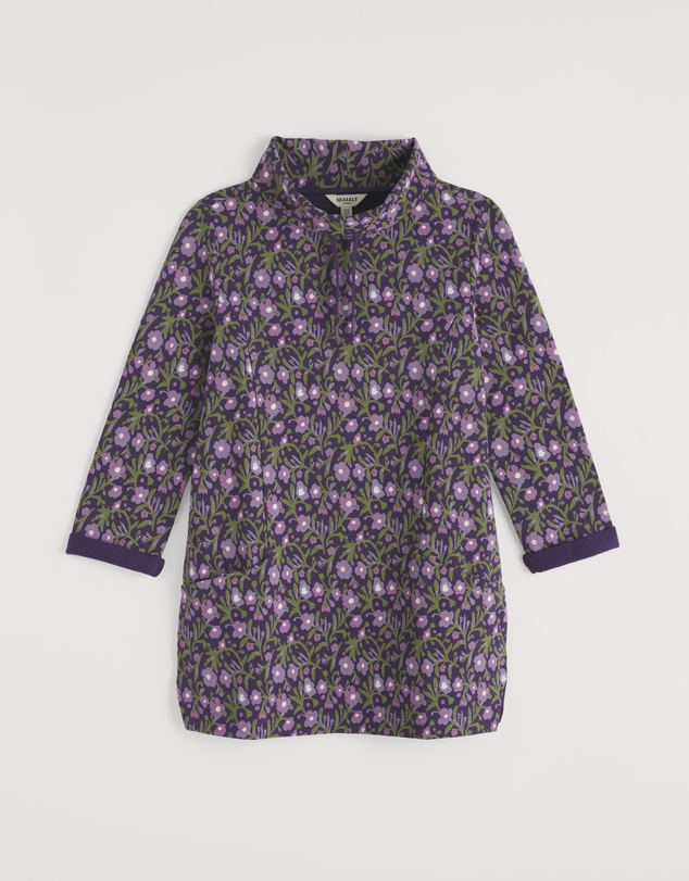 Seasalt - Seasalt Cornwall Purple Formative Brushed Back Jersey Tunic