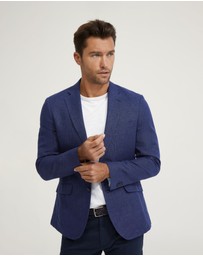 Oxford - Milton Half Lined Linen Cotton Blazer