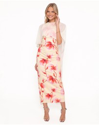 Petal & Pup - Tamzyn Maxi Dress - Pink Floral