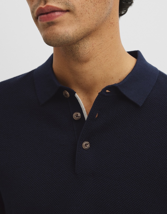 Country Road - Short Sleeve Good Earth Cotton Pique Knit Polo