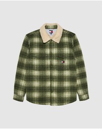 Tommy Jeans - Check Teddy Overshirt