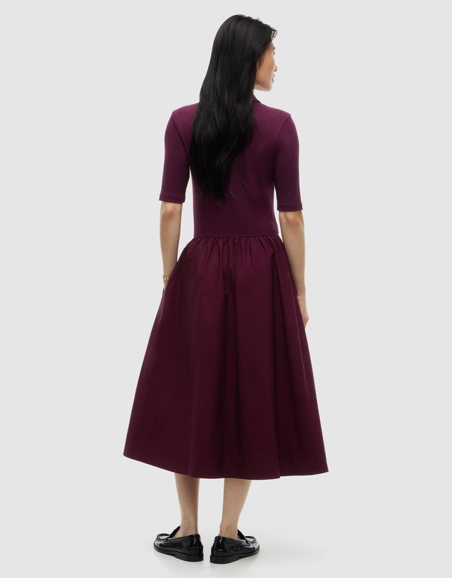 Tommy Hilfiger - Midi Fit And Flare Polo Dress