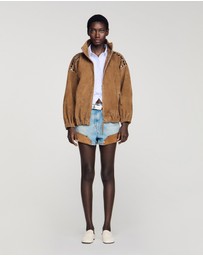 Sandro - Jordan Leather Jacket