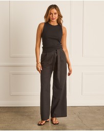 Heaven Australia - Ink Palazzo Pants