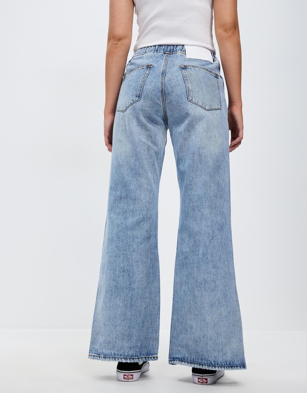 ONE TEASPOON - Salty Dog Roadhouse Wide Leg Drawstring Jeans