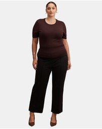 Forever New Curve - Maisie Curve Short Sleeves T-shirt