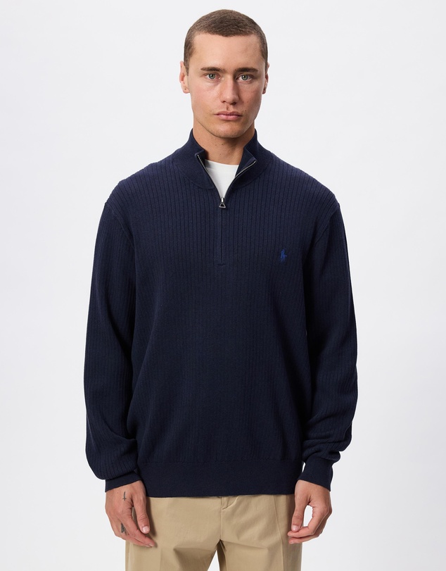 Polo Ralph Lauren - ICONIC EXCLUSIVE - Rib LS Half Zipped Knit
