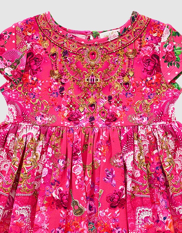 Camilla - Gathered Tee Dress - Babies