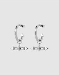 Karen Walker - Arrow Fob Earrings
