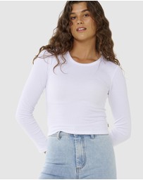 Rip Curl - Classic Ribbed LS Tee