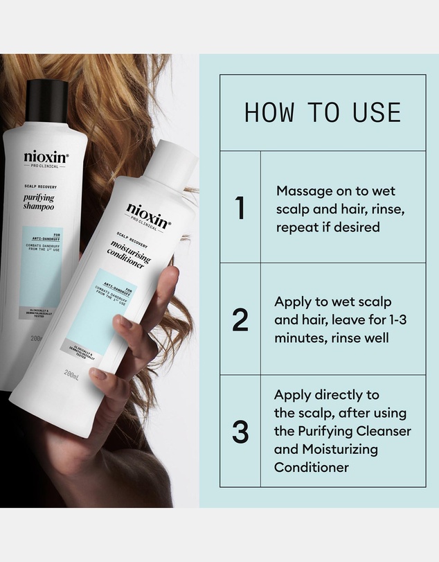 Nioxin - Scalp Recovery System Kit