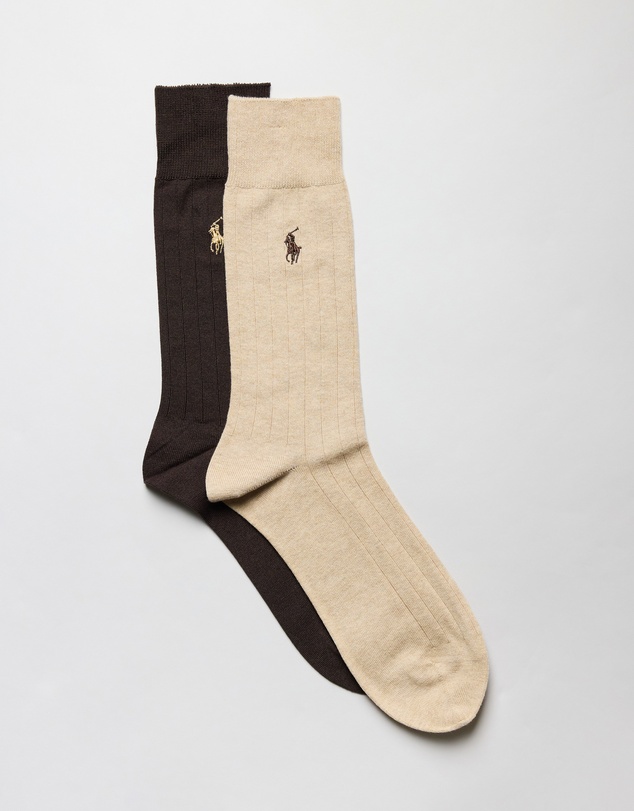 Polo Ralph Lauren - 2-Pack Bundle Classic Crew Socks