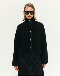 Staple the Label - Katya Crop Sherpa Jacket
