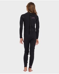 Billabong - Girls 6 to 16 3/2mm Foil Back Zip GBS Wetsuit