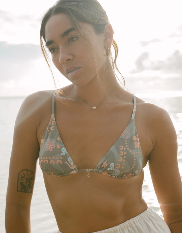 Billabong - Womens Lost In Paradise Side Tall Tri Bikini Top