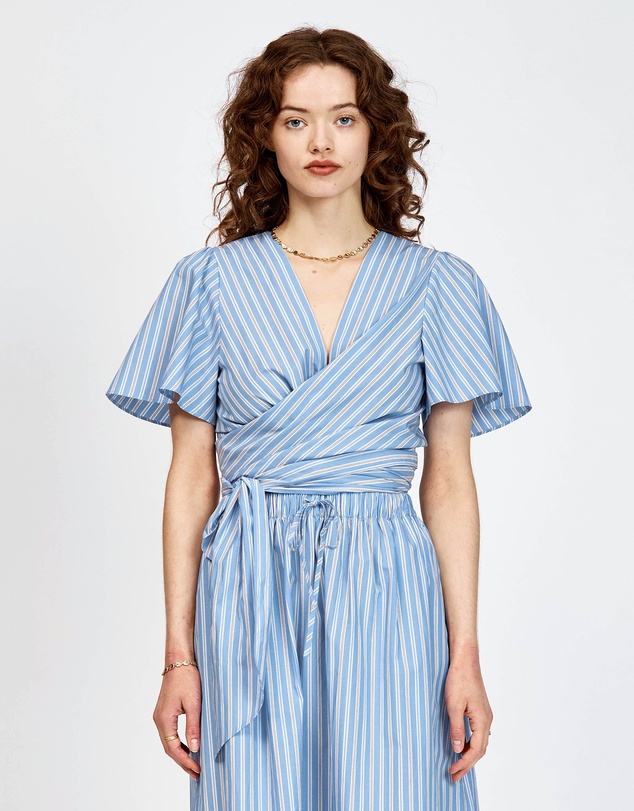 bul - Chal Top Blue Stripe